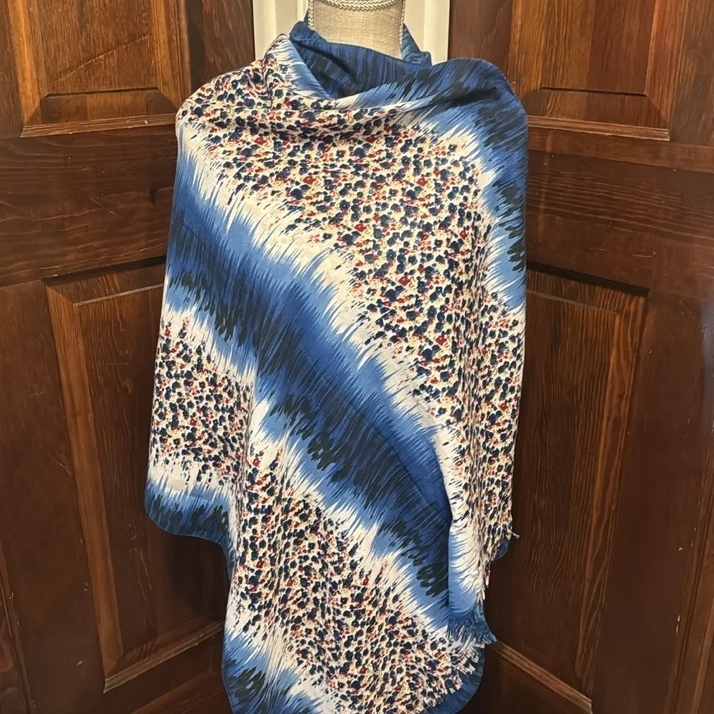 Masal Su Mixed Pattern Scarf / Wrap Made in Turkey